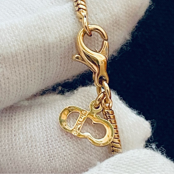 Christian Dior Vintage Dior charm logo necklace - Picture 5 of 9
